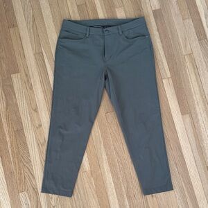 Lululemon Sage/Grey ABC Slim Fit  5-Pocket Pants